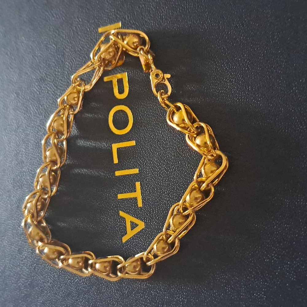 Gold Bracelet by Monet